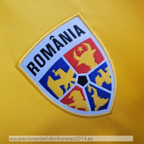 Nuevo Tailandia 1ª Camiseta Rumania 2023 Amarillo Baratas